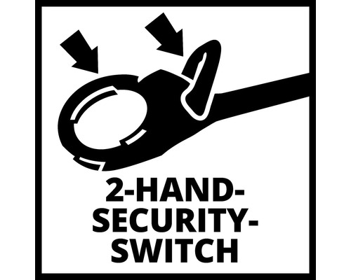 Symbol för tvåhands säkerhetsbrytare