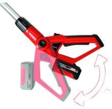 Einhell batteridriven fogrengörare med roterande borsthuvud