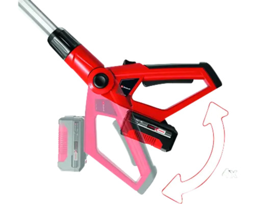 Einhell batteridriven fogrengörare med roterande borsthuvud