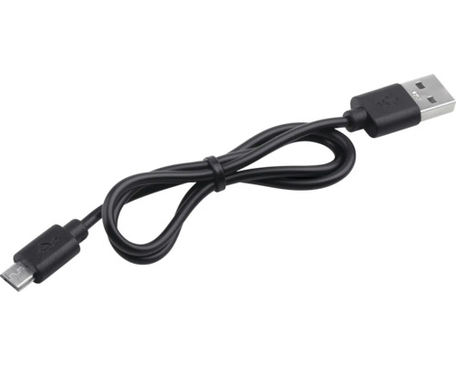 USB-kabel med USB-A- och Micro-USB-anslutningar