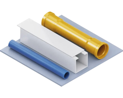 Plaströr och kabelkanaler av plast