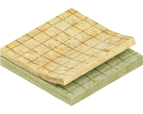 Två isoleringsskivor med rutmönster