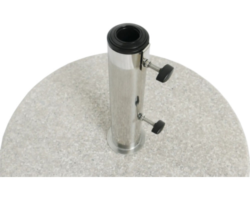 Parasollfot med stålrör