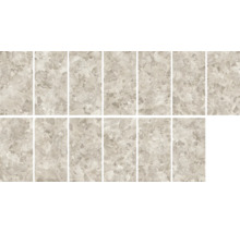 Flera plattor med ett spräckligt mönster