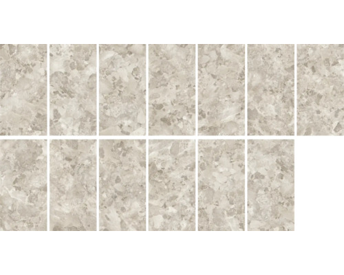 Flera plattor med ett spräckligt mönster