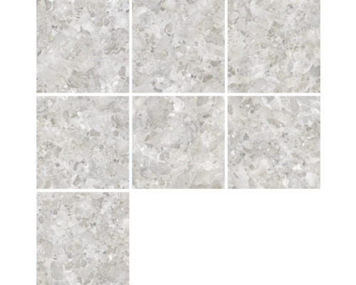 Kakel med stenutseende i ett kvadratiskt format