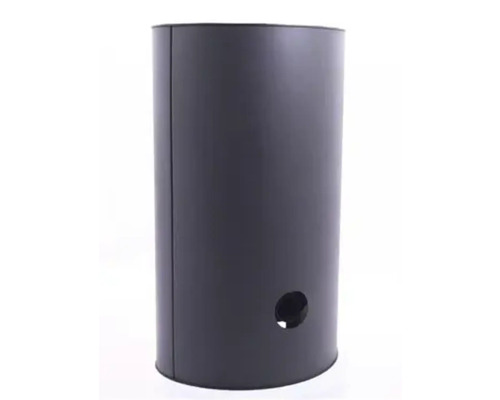 Metallavfallsbehållare med hål