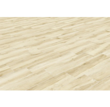 Lagt golvbeläggning med träutseende