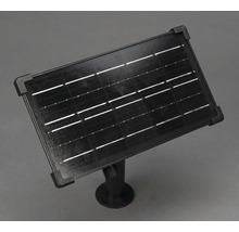 Solpanel med fäste