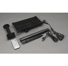 Solardammpumpset med fjärrkontroll och tillbehör