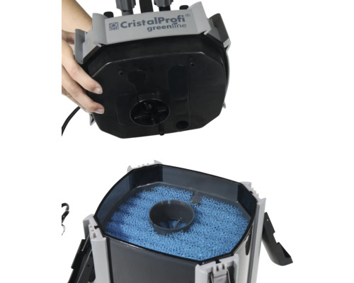 JBL CristalProfi Greenline akvariefilter, för rengöring av akvarievatten