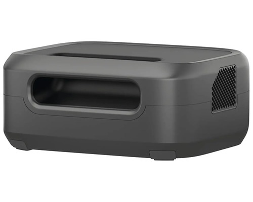 Mörkgrå luftrenare med luftintag