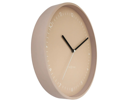 Nextime väggklocka, rund form