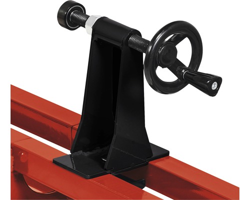 Svarv roterande dubb med handratt