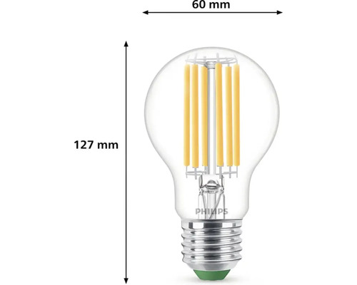 Philips LED-lampa med måtten 60 mm gånger 127 mm