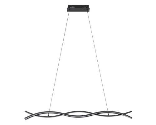 LED-pendellampa med vågformad design för inomhusbruk