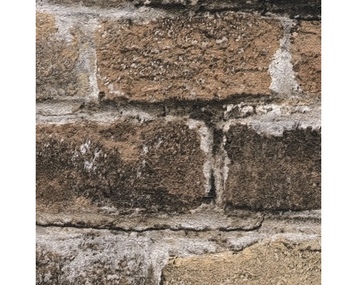 Närbild av en tapet med murverksutseende