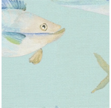 Tapet med fiskmönster