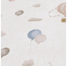 Tapet med motiv av varmluftsballonger och moln