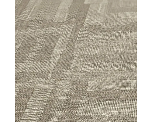 Närbild av en tapet med geometriskt mönster