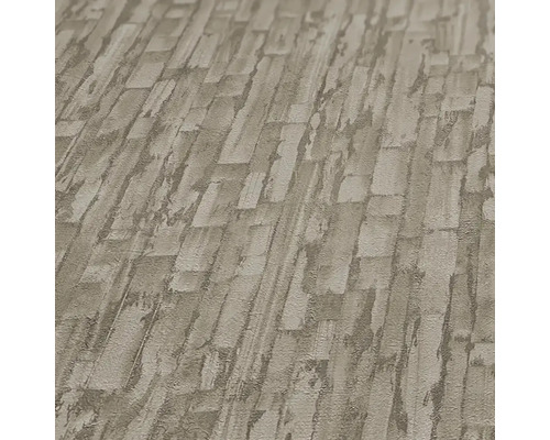 Detaljvy av en tapet med tegelmönster