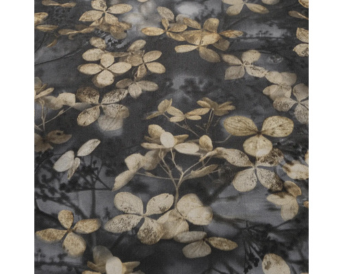 Dekorativt tyg med blommönster