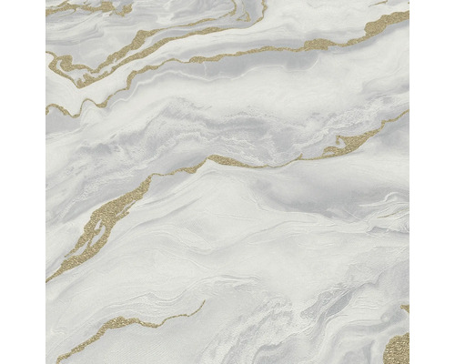 Tapet med marmormönster och gyllene accenter