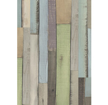 Tapet med träplankmönster