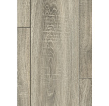 Närbild av laminatgolv med träutseende