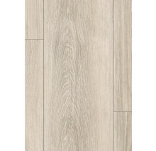 Ljusa laminatgolvplattor med trästruktur