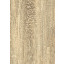 Närbild av ett laminatgolv med trästruktur