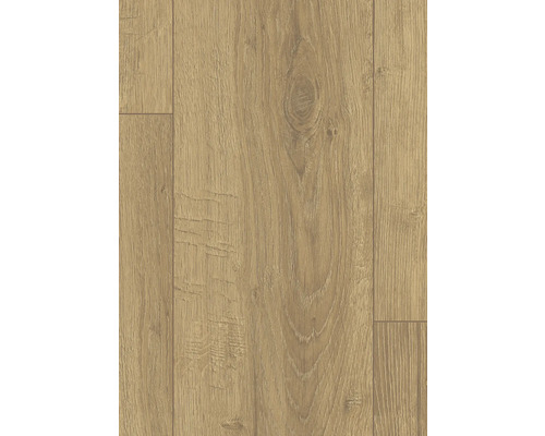 Närbild av laminatgolv med träutseende