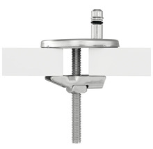 Fästklämma med skruvklämma för montering