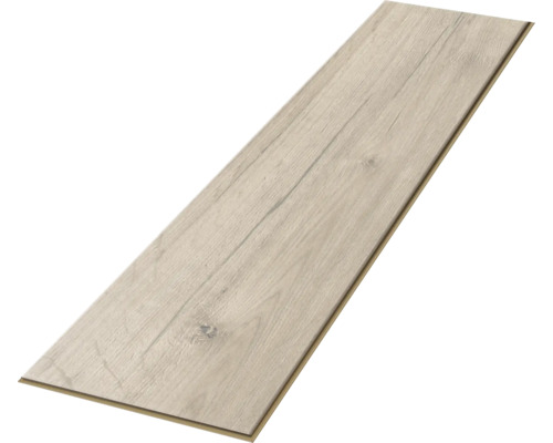 Enkel laminatskiva med träutseende.