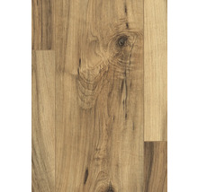 Närbild av laminatgolv med träutseende