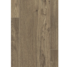 Närbild av laminatgolv med träutseende