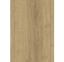 Närbild av laminatgolv med träutseende