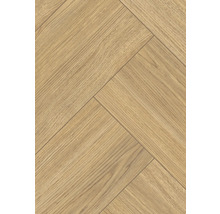 Laminatgolv lagt i fiskbensmönster