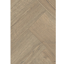 Läggning av laminat i fiskbensmönster