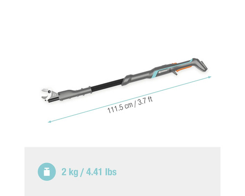 Gardena ogräsjärn med en längd på 111,5 cm