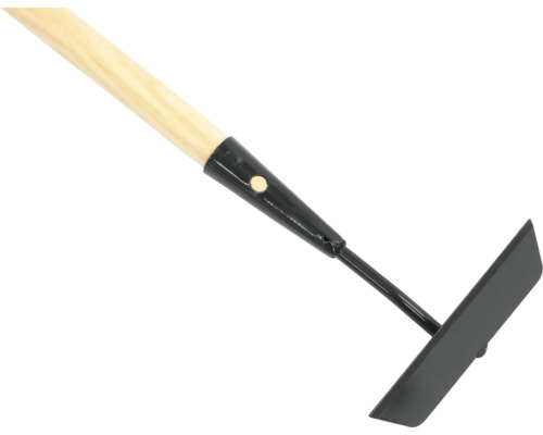 Trädgårdshacka med trähandtag