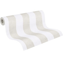 Tapetrulle med randigt mönster