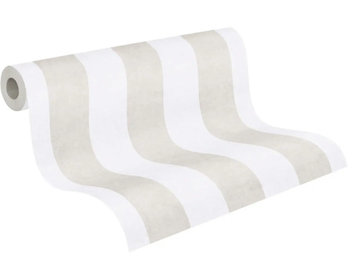 Tapetrulle med randigt mönster