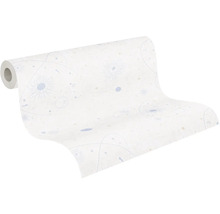 Tapetrulle med stjärn- och planetmönster