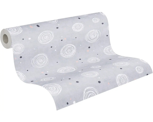 Tapetrulle med cirkelmönster