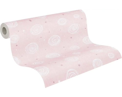 Tapetrulle med cirkelmönster