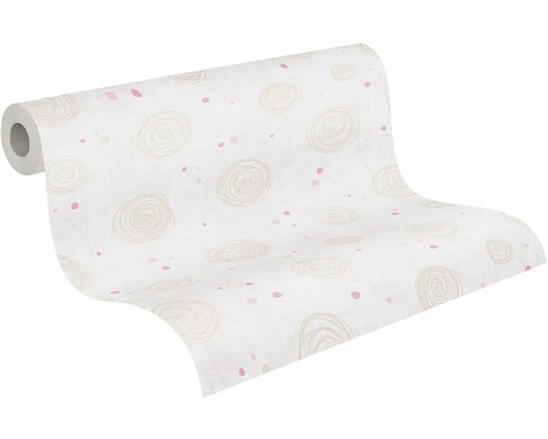 Tapetrulle med cirkelmönster