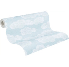 Tapetrulle med molnmönster