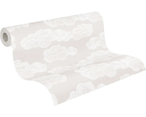 Tapetrulle med molnmönster