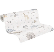 Tapetrulle med djurmotiv